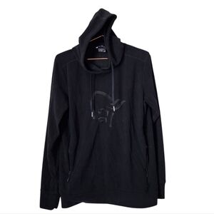 NORRONA Norrøna warm2 Hood hoodie in caviar black size Small